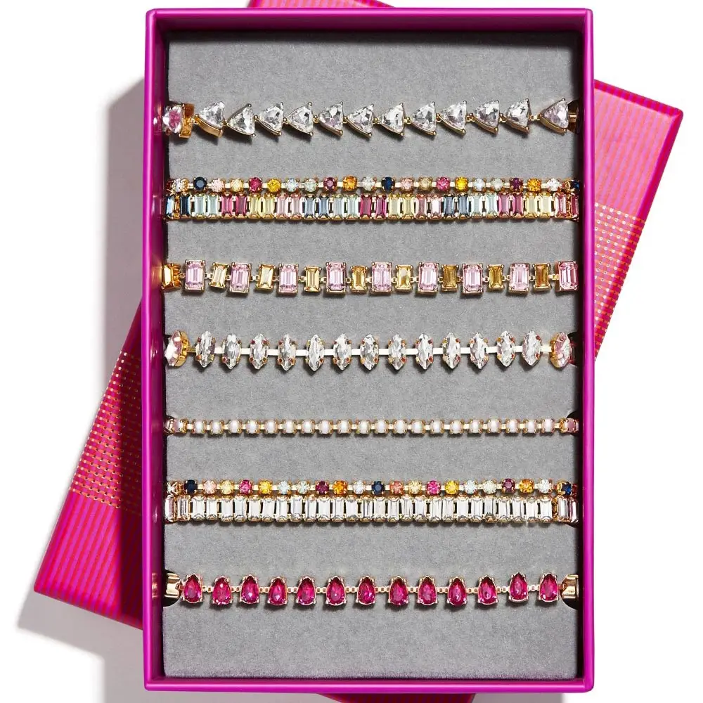 

Miwens 7PCS/Sets Crystal Charm&Chain Bracelets For Women 2019 Fashion Party Wedding Statement Wholesale Handmade Jewelry A121