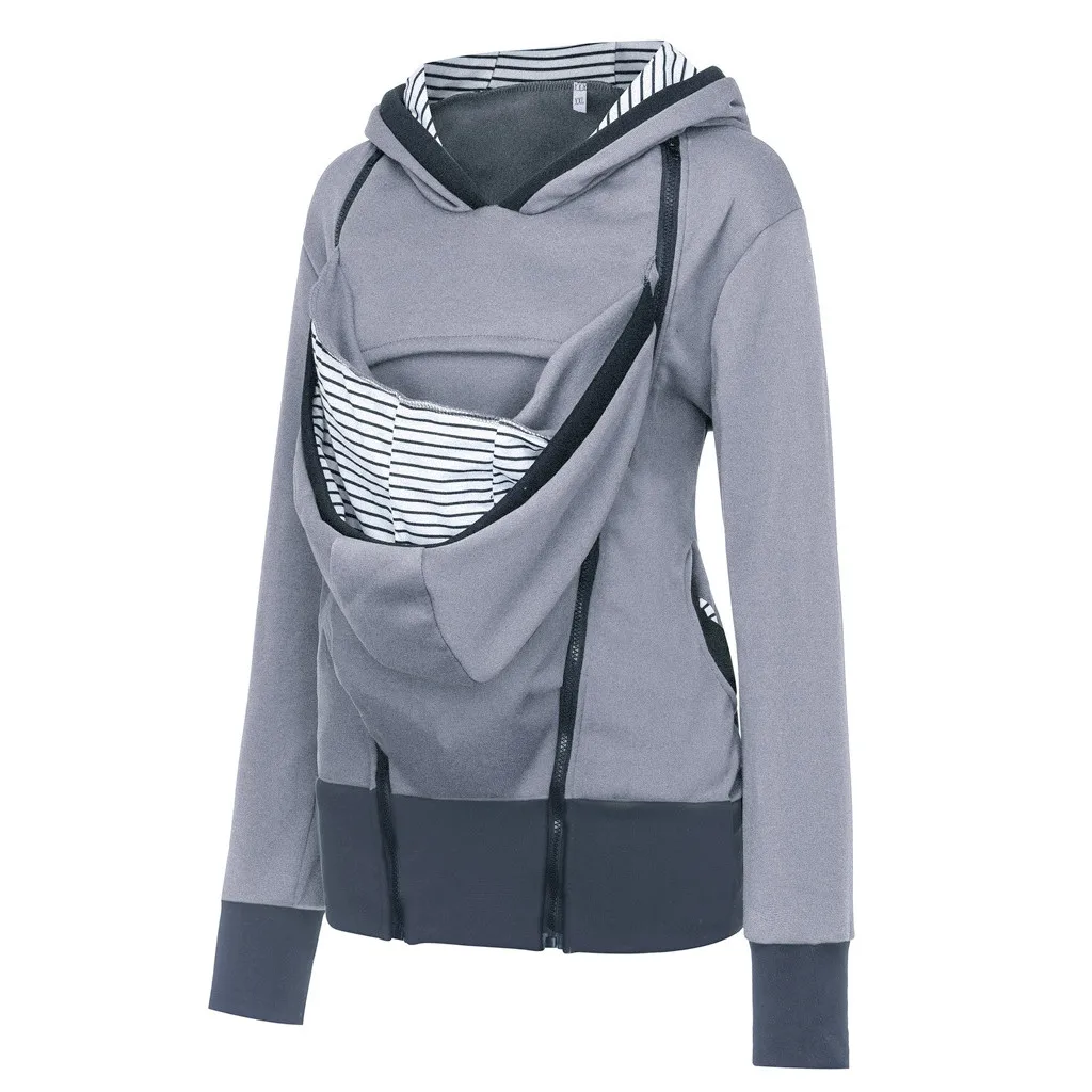 hoodie with baby pouch