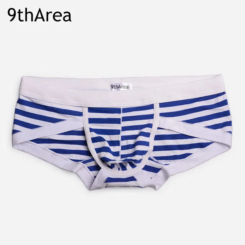 9thArea male underwear mens briefs stripe Youthful vitality Style