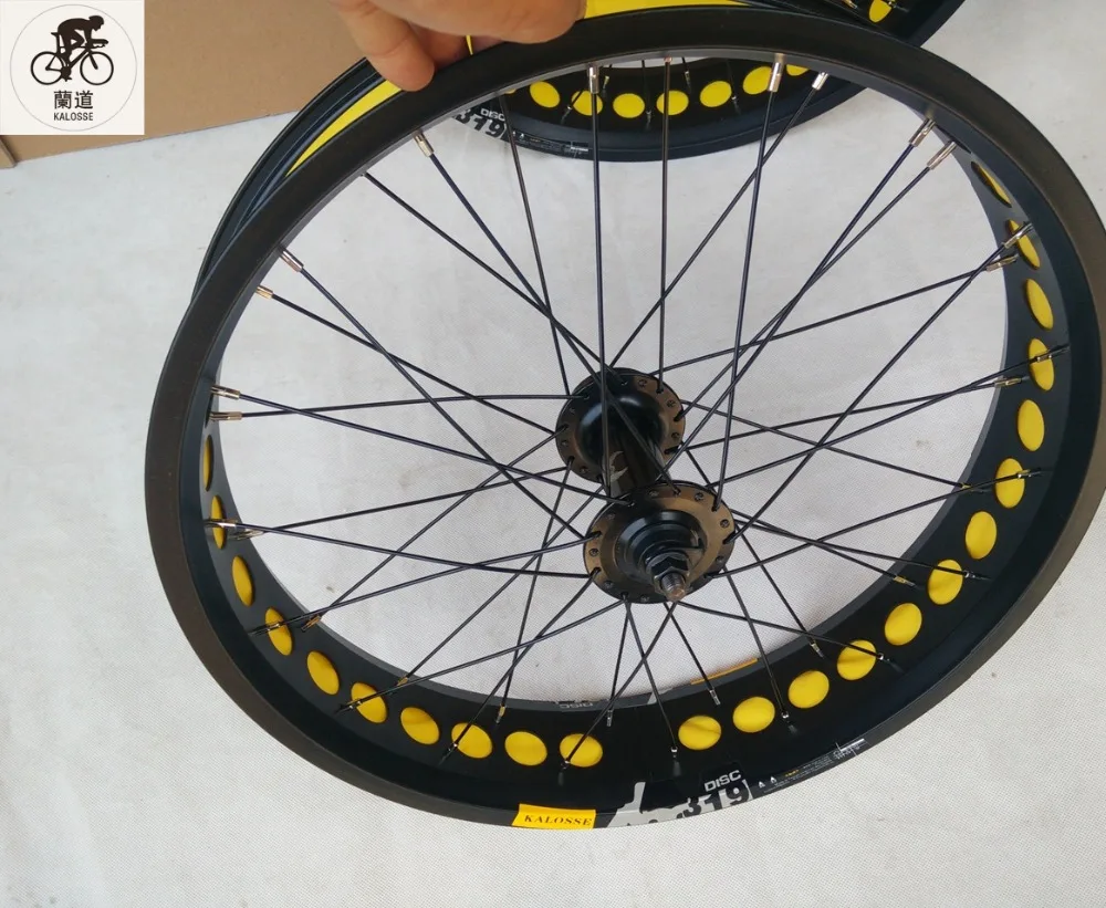 Clearance Kalosse Beach Bicycle wheels 20 inch Children bike wheel 20*4.0 tires 36 holes Beach bicycle fat bike 8/9/10S cassette 18 Clearance Kalosse Beach Bicycle wheels 20 inch Children bike wheel 20*4.0 tires 36 holes Beach bicycle fat bike 8/9/10S cassette 18