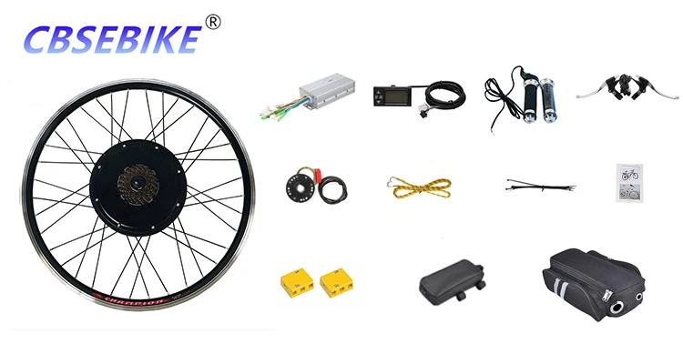Perfect CBSEBIKE 24inch Electric Bike Conversion Kit for Rear Bicycle Wheel Motor HA04-24 16