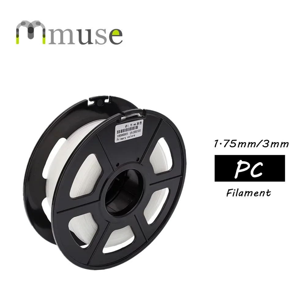 1kg 1.75mm/3mm Tough PC Filament 3D Printer Filament For Sellingin 3D