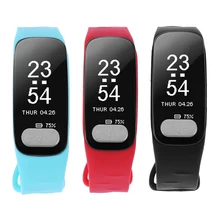 Водонепроницаемый Bluetooth браслет кровяное давление пульсометр секундомер калорий активности отслеживатель шагомер Smartband умный Браслет
