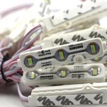 Samsung puce SMD 5630 5730 3 LED Module éclairage DC 12V IP68 étanche 1.2W blanc Led Modules publicité signe lampe bande lumière