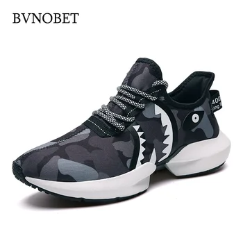 

BVNOBET New Street Style Trainers Shoes Men Casual Shoes Sneakers Breathable Men Krasovki Non-Slip Walking Sneakers Tenis Hombre