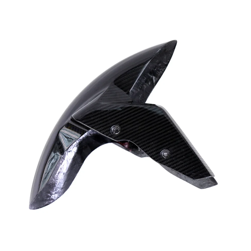 Motorcycle Carbon Fiber Front Fender Splash Mud Dust Guard Mudguards For BMW S1000RR 2009-2018 & S1000R 2014-2015 & S1000XR HP4 2009-2015 Motorbike Accessories