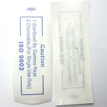 100 шт/партия 7 игл Татуировка микро лезвие бровей вышивка постоянный макияж микроволокна бровей поставка с инструкцией иглы