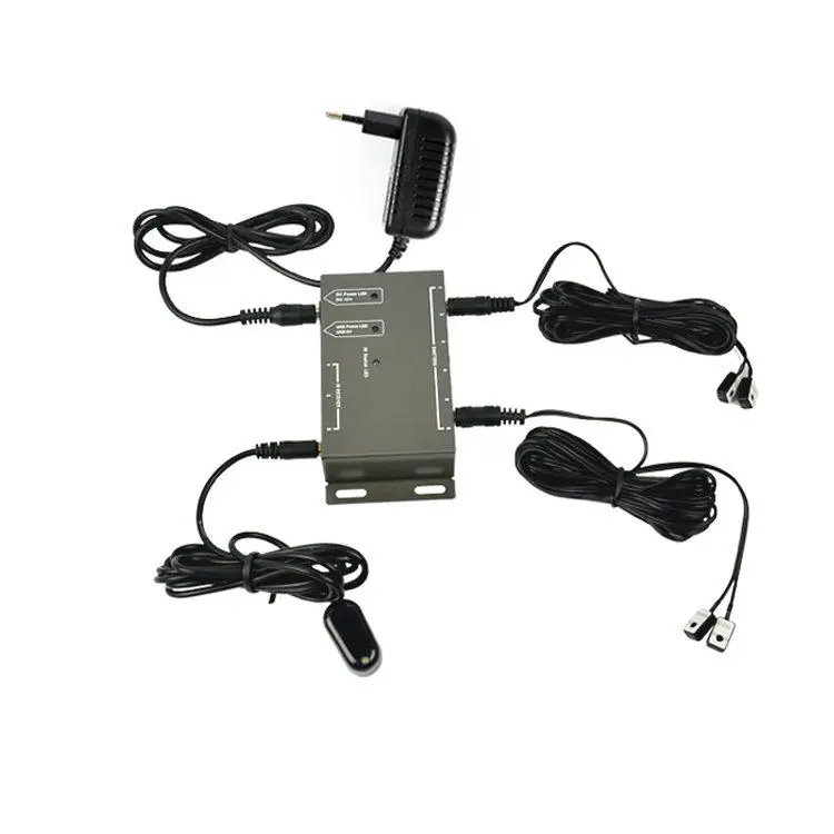 Wifi Repeater Antenna Amplifier Kit Ir Remote Extender 4 Emitter 1receiver Infrared Hidden Eu Plug | Мобильные телефоны и
