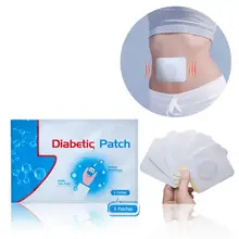 6 шт./упак. натуральный диабетический патч стабилизирует сахар в крови низкий уровень глюкозы в крови травяной пластырь