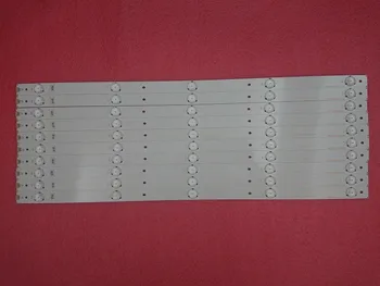 

New original 10set=100pcs 5LED 582mm LED strip for SVH550AH9_5LED_REV04_150409 LED55K1800 HD550DF-E32