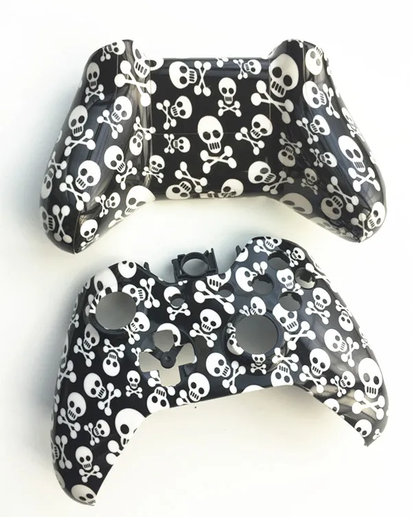 Custom Skull Design Front Back shell Controller case Skin cover For Microsoft XBOX One Wireless Controller