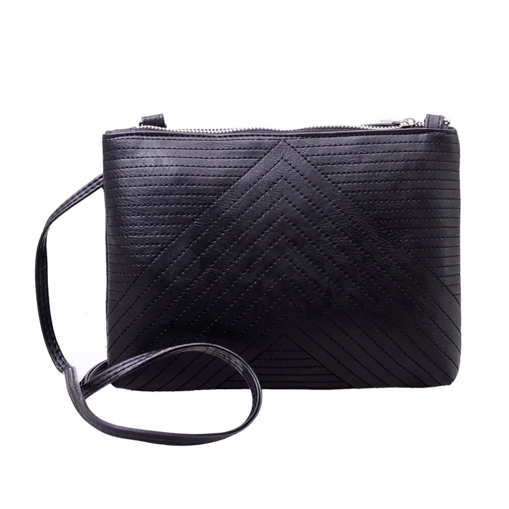 

2018 Fashion Vintage Women Leather Messenger Bag Designer Handbag Small Shoulder Bag Crossbody Bagsac a main Bolsa Feminina