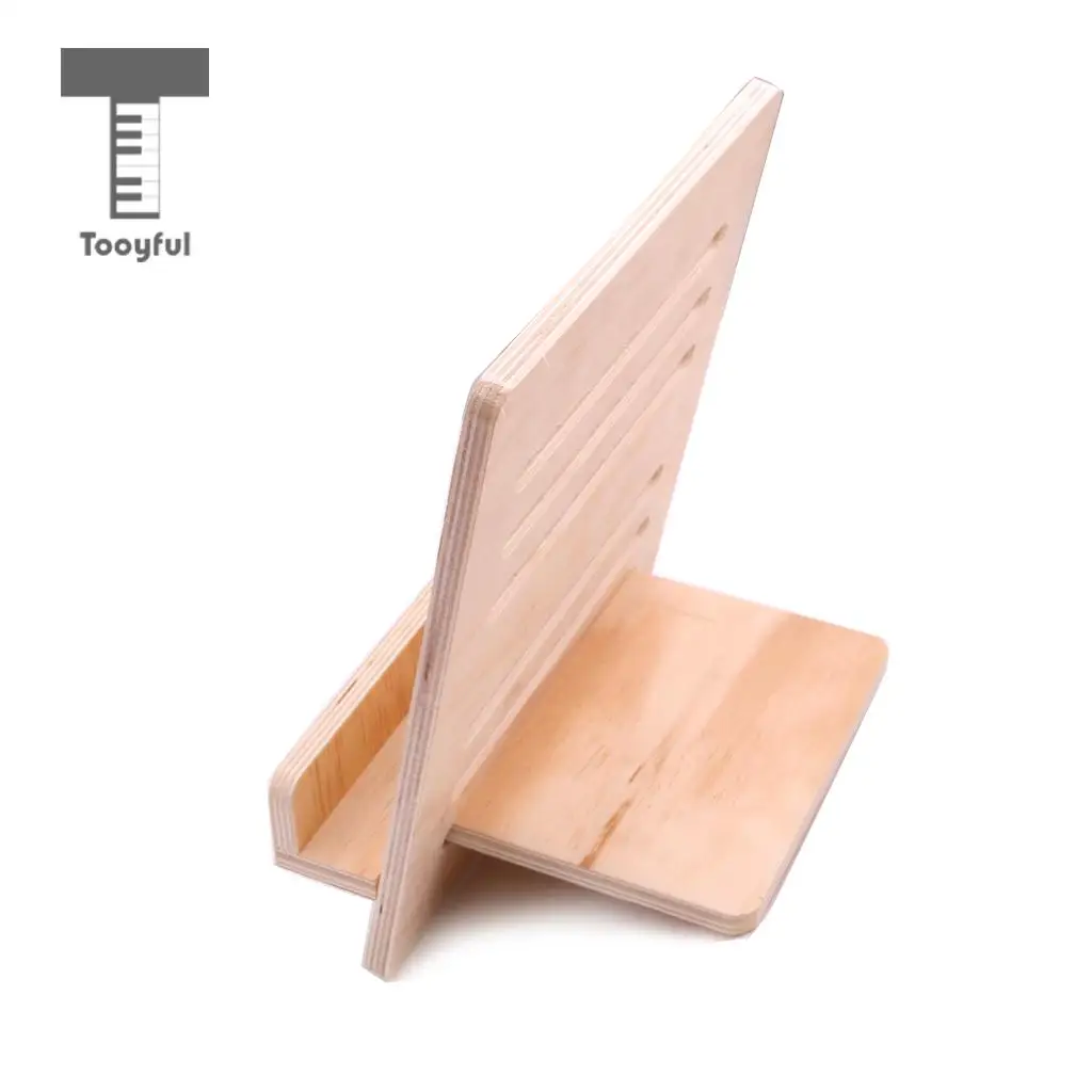 Detachable Portable Wood Folding Music Note Stand Holder Support DIY for Book Recipe Desktop Pad Stringed Instruments Accessory