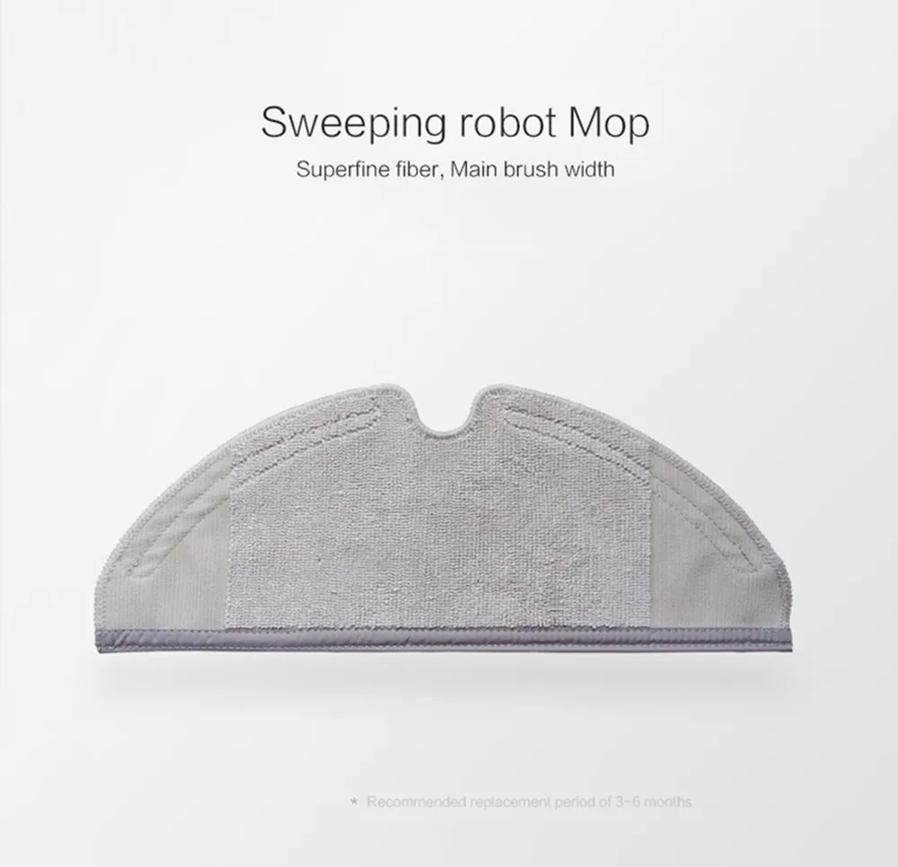 8 шт Xiaomi Roborock S50 S51 Запчасти вставка из ткани для швабры для Xiaomi пылесос Поколение 2 сухой мокрой Чистка уборка аксессуары