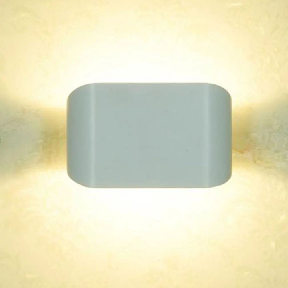 Creative Bedside Wall Lamp 3W Aluminum Alloy Lampshade LED Home Decor Bedroom Modern Hotel Light | Освещение