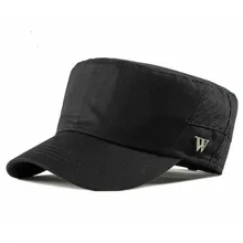 Винтажная пустая гладкая кепка, хлопок, ретро солнцезащитный козырек для мужчин, плоский Топ, папа, регулируемый головной убор, мужская бейсбольная кепка в стиле милитари, хип-хоп, Garros