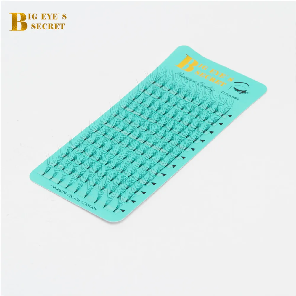 

Big Eye's Secret Premade Volume Fans Short Stem 1 Tray Premade Fans Individual Lash Extension 8-18mm Premade Fans Russian Volume