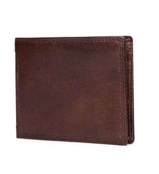 

XIYUAN BRAND 100% Genuine Leather brown/khaki Wallet Fashion Short Bifold Men purse Casual Soild Wallets With Coin Pocket Purses