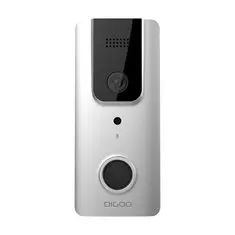 DIGOO DG-ZTA In/Outdoor 433MHz Wireless Doorbell Waterproof 52 Melodies 5 Levels Smart Home Doorbell Can Work with SB-XYA 1080P Video Doorbell