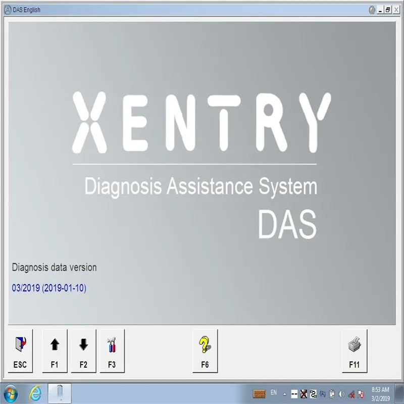

V2019.3 Mb Sd Connect C4 Star C5 Xentry Openshell Xdos Software Hdd with Dts Monaco Vediamo for Mercedes Benz