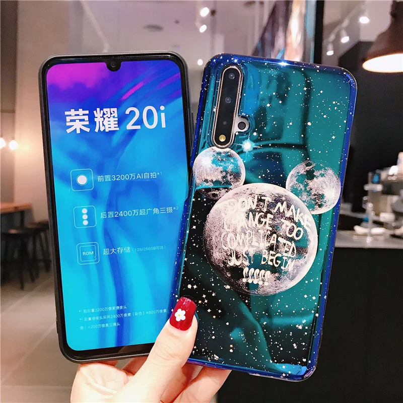 

Casteel Blue Earth Series Soft TPU Cover Case For Huawei Honor 20 20i 20 pro