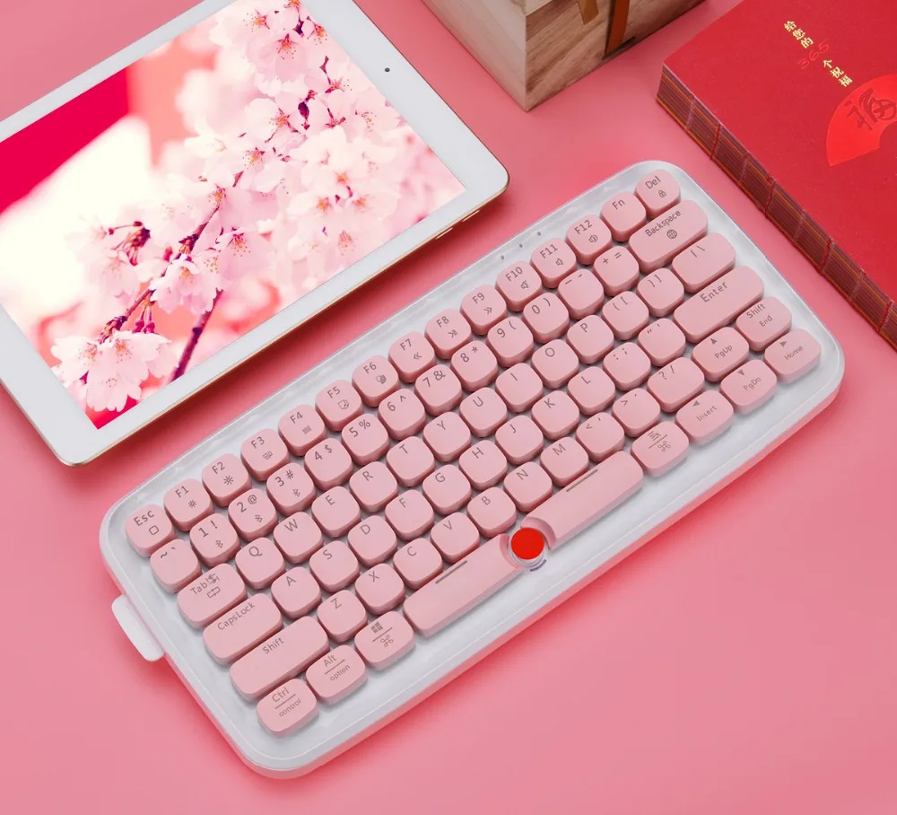 Ajazz ZERO Bluetooth Dual-mode Mechanical Keyboard 79-key RGB light Gaming Keyboard Support WindowsMac (1)