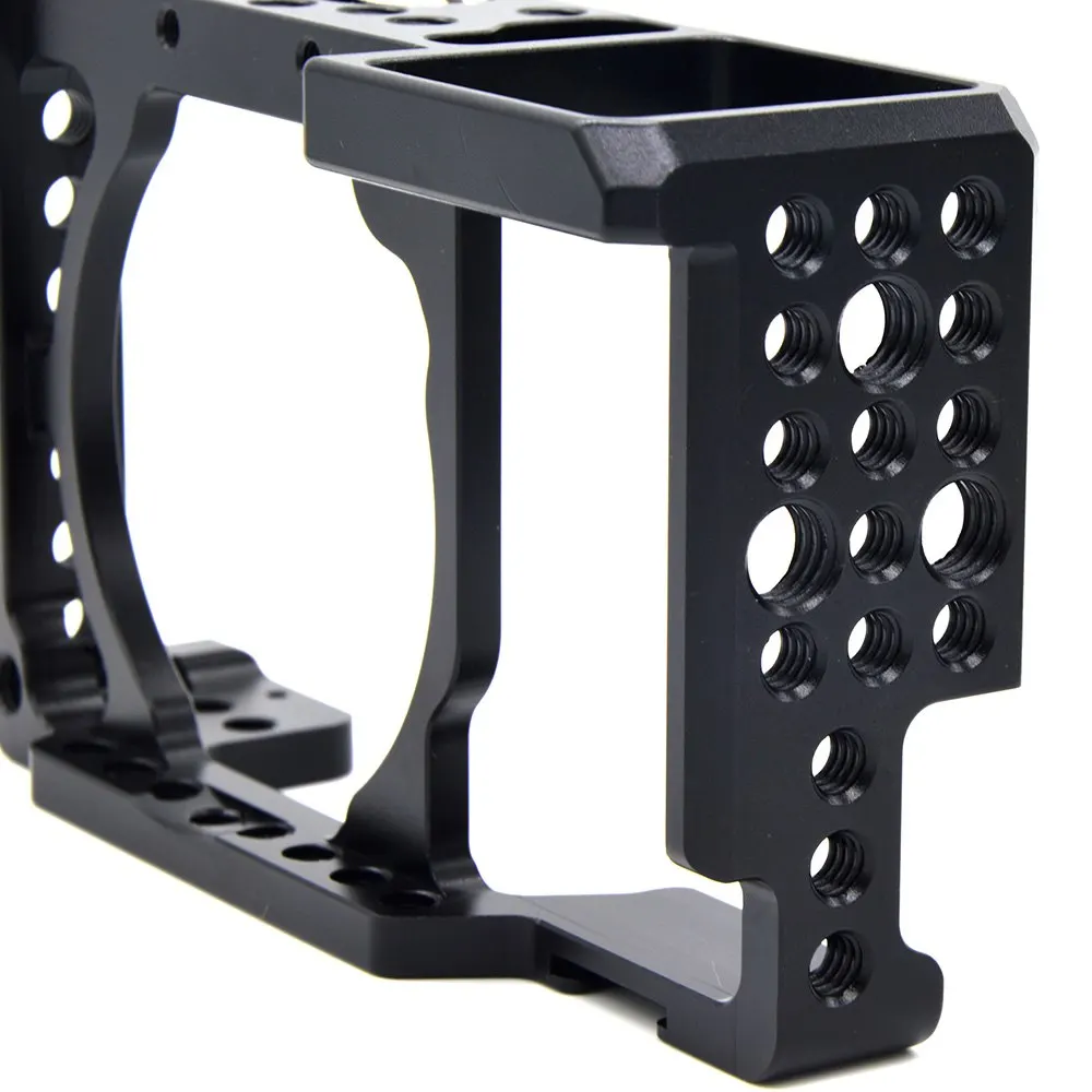 

Video Camera Cage Protective Camera Stabilizer For Sony A6000 A6300 Nex7 Ildc To Mount Microphone Monitor Tripod Light