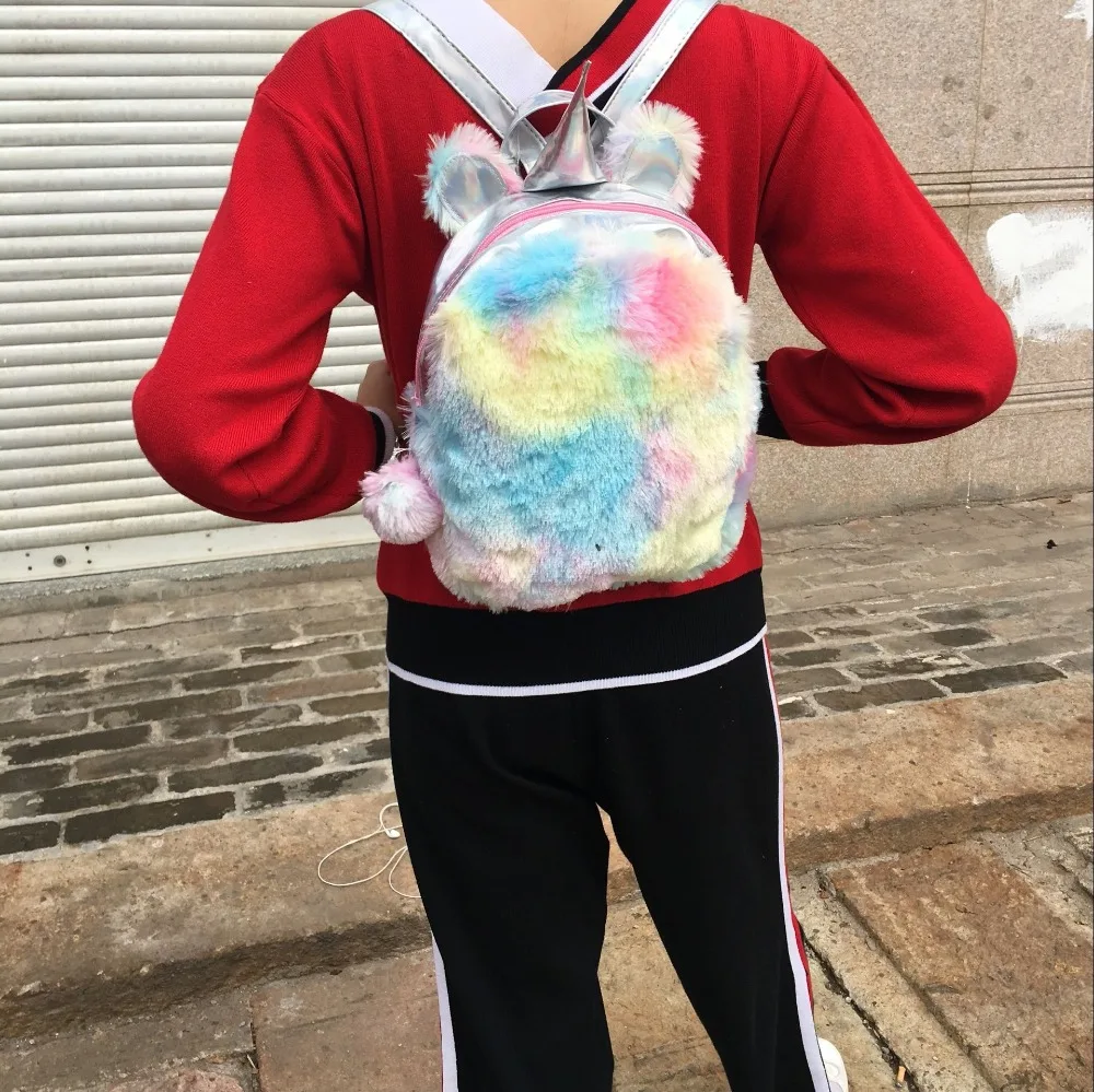 Bentoy invierno unicornio Bolsa de Mochila para mujeres chicas adolescentes de piel de cuero Mochila mujer viaje hombro Bolsa Mochila Bentoy invierno unicornio Bolsa de Mochila para mujeres chicas adolescentes de piel de cuero Mochila mujer viaje hombro Bolsa Mochila