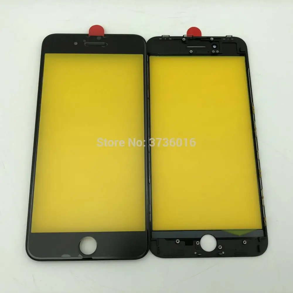 Стекло для переднего экрана с рамкой телефона 5/5C/Φ/6/6 plus/6S/6S plus/7/7 plus/8/8 plus|Сенсорные