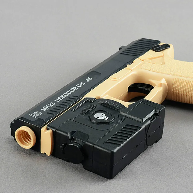 Water Gun Fully Automatic Crystal bullets Gun Electric automatic return Children's Toys Combat Gun