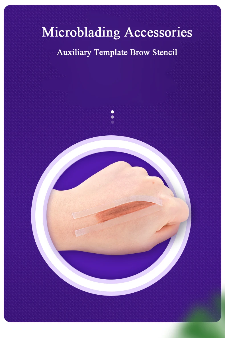 eyebrow stencils stickers 2