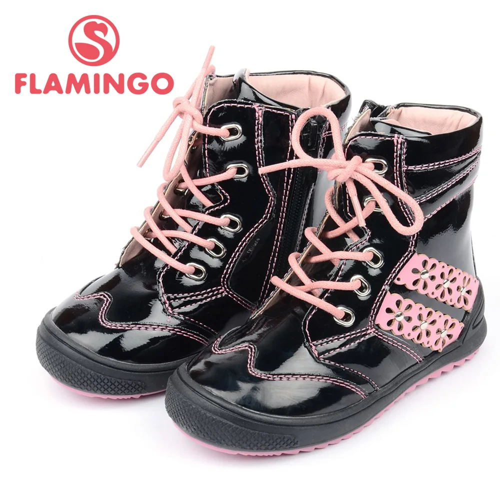 Фламинго 100% русский часовой бренд 2015 новое поступление весна и осень дети мода высокое качество сапоги XB4855