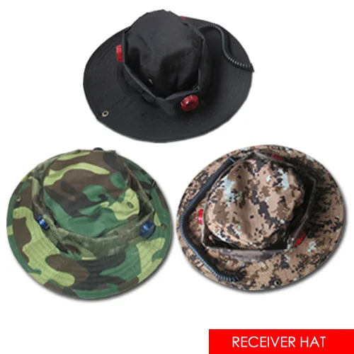 

Laser Tag Receiver Hat, Three Receiver Sensors, Three Color