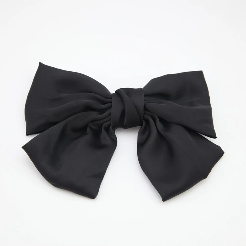 2020 Fashion Big Bow Hairpins Solid Color Red/Bule/Green/Black/Pink Girls Gift Wedding Hair Clips For Women Hair Accessories 2020 Fashion Big Bow Hairpins Solid Color Red/Bule/Green/Black/Pink Girls Gift Wedding Hair Clips For Women Hair Accessories