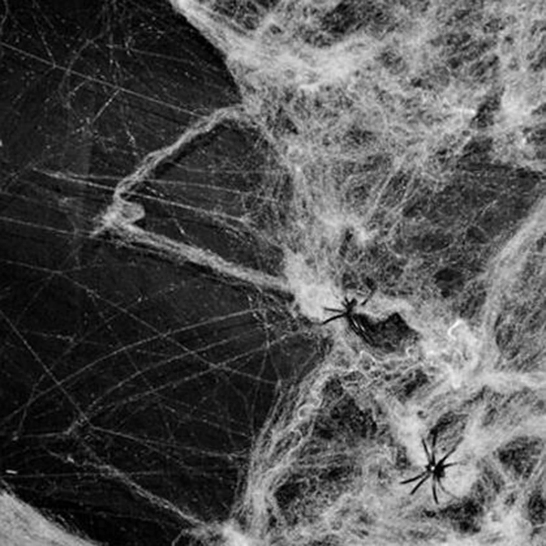 halloween scary party scene props white stretchy cobweb spider web horror halloween decoration for bar haunted