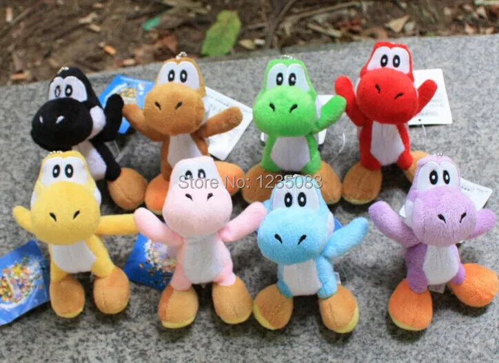 Super Mario Green Red Yellow Purple Black White Pink Blue 9 Yoshi 7
