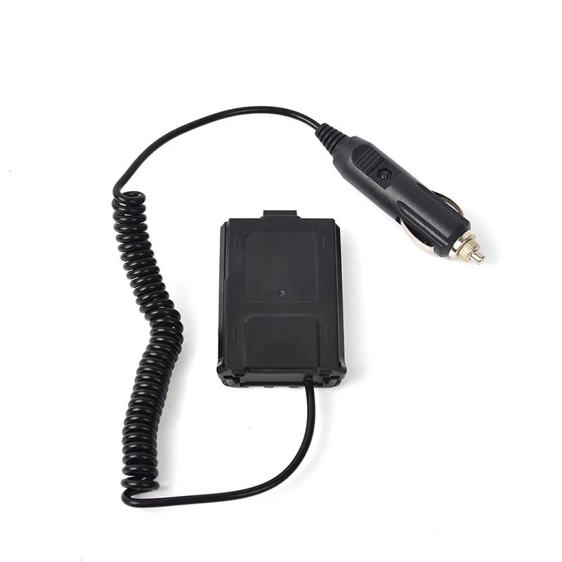 

12V Car Charger Battery Eliminator For Baofeng Two-way Radio UV5R 5RA 5RE Walkie Talkie Car Battery Charge Accessories