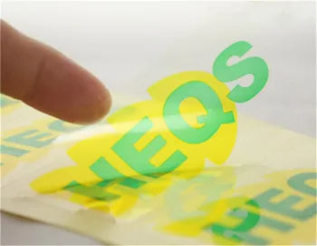 

1000pcs Customized Digital Cute Rectangle Color Printed Labels Stickers Custom Vinyl Transparent PVC Adhesive Stickers