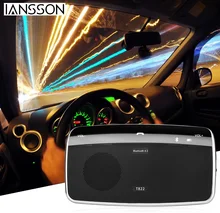 New automobil auto elektronik zubehör doppel-telefone anschließen freisprecheinrichtung bluetooth car kit lautsprecher für iphone smartphones
