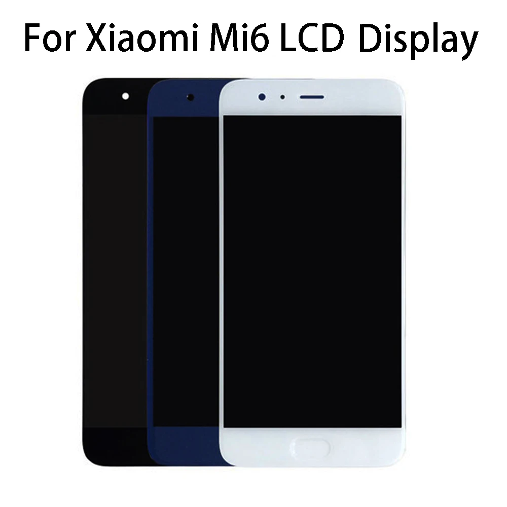 

For Xiaomi Mi 6 Mi6 LCD Display Touch Screen Digitizer Assembly 5.15" & Frame Replacement Parts
