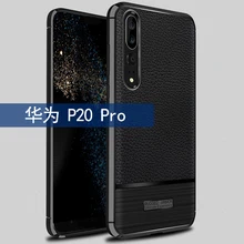 

For Huawei P20 Pro Case 360 Full Protect Back Cover Phone Case For Huawei P20 Pro 6.1'' Anti-Knock Shockproof Silicone TPU Cases