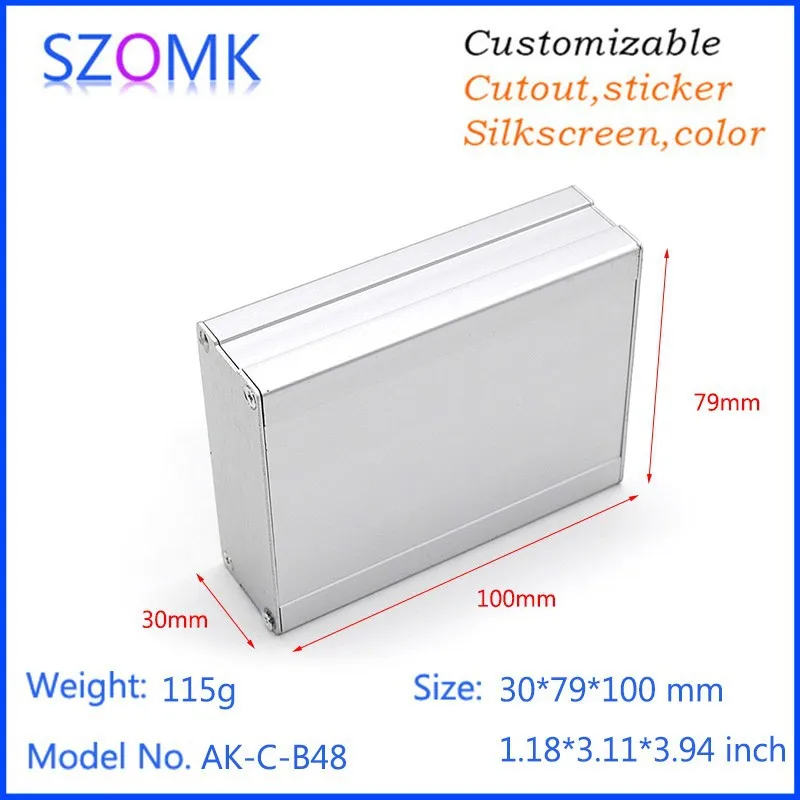 aluminum extrusion case szomk aluminum project box electronics enclosure for pcb aluminum amplifier housing box extruded junction box aluminum diy box pcb control enclosure electrical gps tracker outlet boxes (5).jpg
