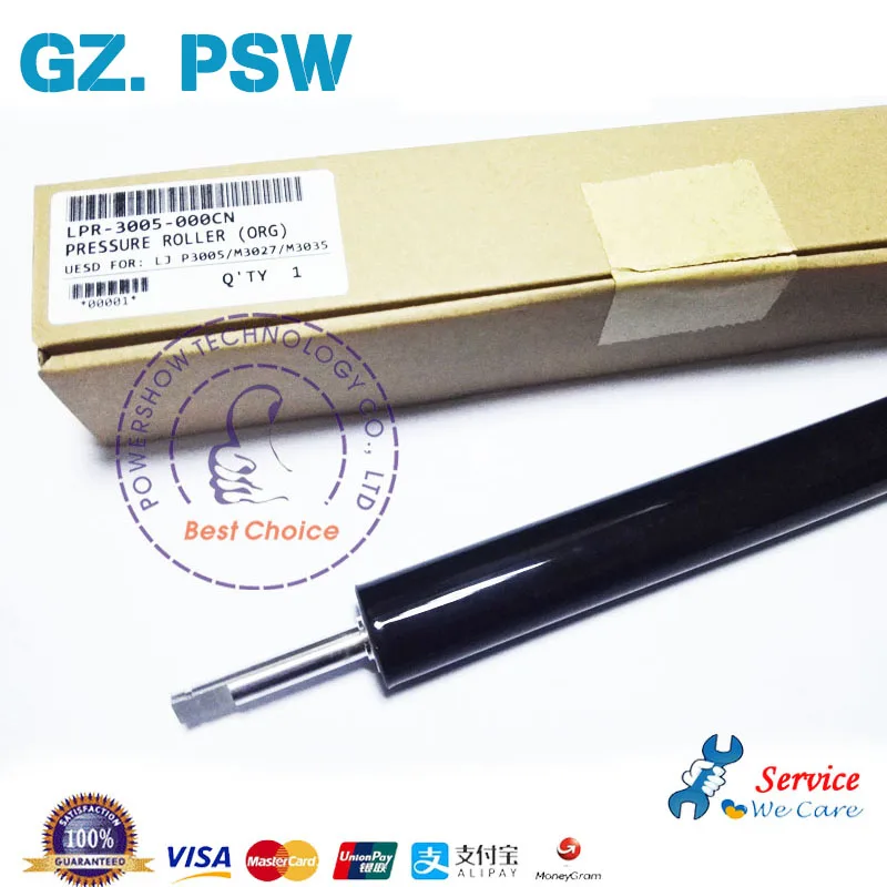 

Original New Lower Pressure Roller Lower Roller RC1-6372 LPR-3015-000 RC1-6372-000 For HP P3015 P3005 M3027 M3035 2420 3005 2400