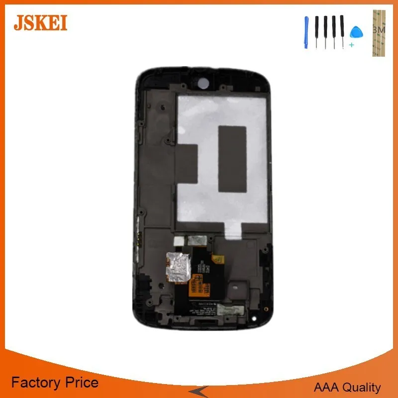 

Top Quality for LG Google Nexus 4 E960 LCD Display Screen with Touch Digitizer Assembly 4.7'' with Frame 10pcs/lot