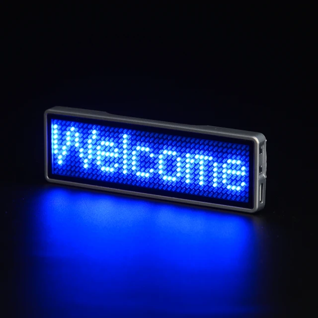 Led naam badge tag LED Naam Badge Digitale display digitale badge