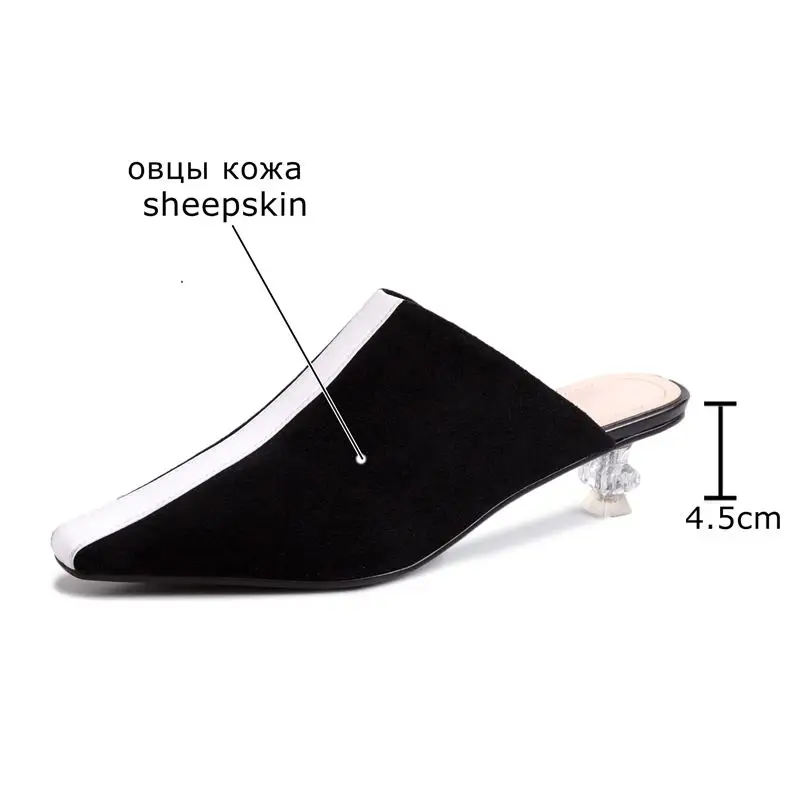 ALLBITEFO natural genuine leather Transparent shoe heel fashion women high heel shoes summer cool girls high heels shoes woman ALLBITEFO natural genuine leather Transparent shoe heel fashion women high heel shoes summer cool girls high heels shoes woman