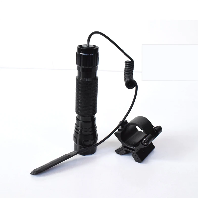 3800 Lumen 1 Mode XML T6 LED Hunting Flashlight 18650 Linterna T6 LED Torch Light lanterna + Strong Dual X Magnetic gun mount