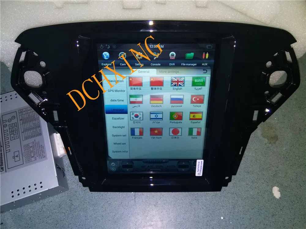 10,4 ''Tesla стиль Android 8,1 автомобильный DVD gps плеер для Ford Mondeo fusion 2007 2008 2009 2010 2011 2012 2013 PX6 CARPLAY