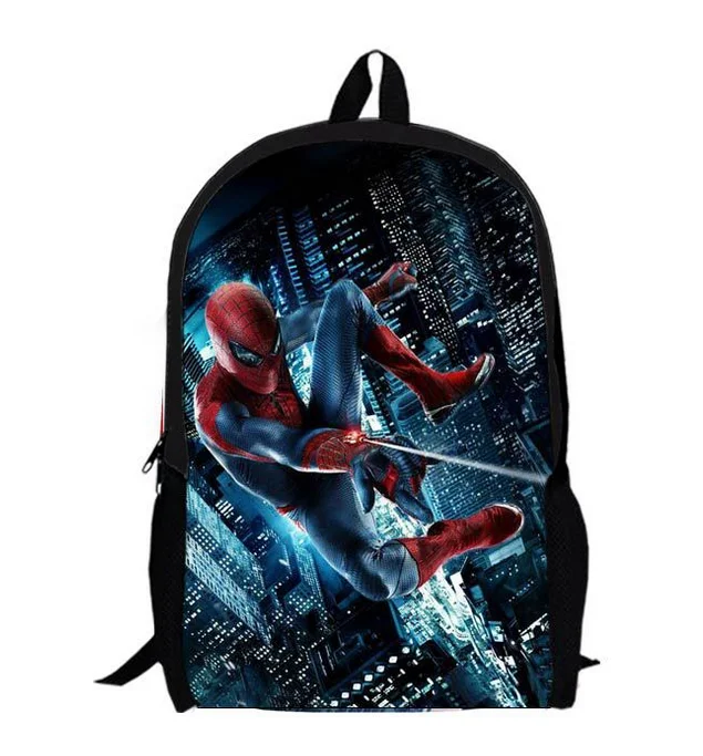 16 pulgadas Mochila De Niños Spiderman niños bolsas para la escuela de los chicos ortopédicos niño Mochila de bolsa de lápiz 16 pulgadas Mochila De Niños Spiderman niños bolsas para la escuela de los chicos ortopédicos niño Mochila de bolsa de lápiz