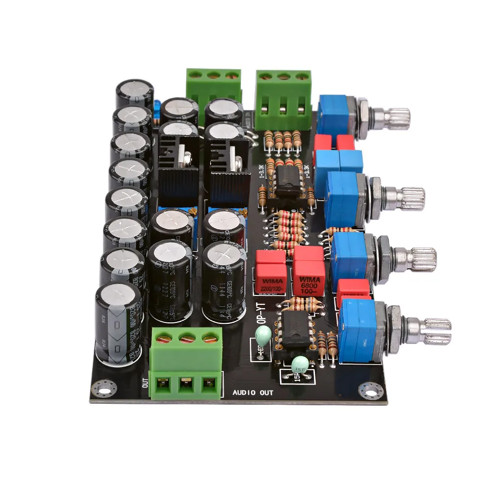 Placa de Controle de Tom Amplificador de Volume Placa de Áudio Aiyima Hifi Dupla - Image 6